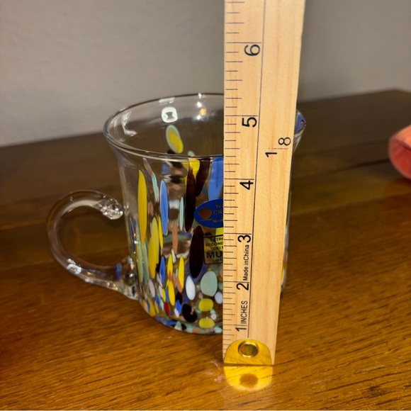 Murano Multicolor Glass Mug - Picture 4 of 4